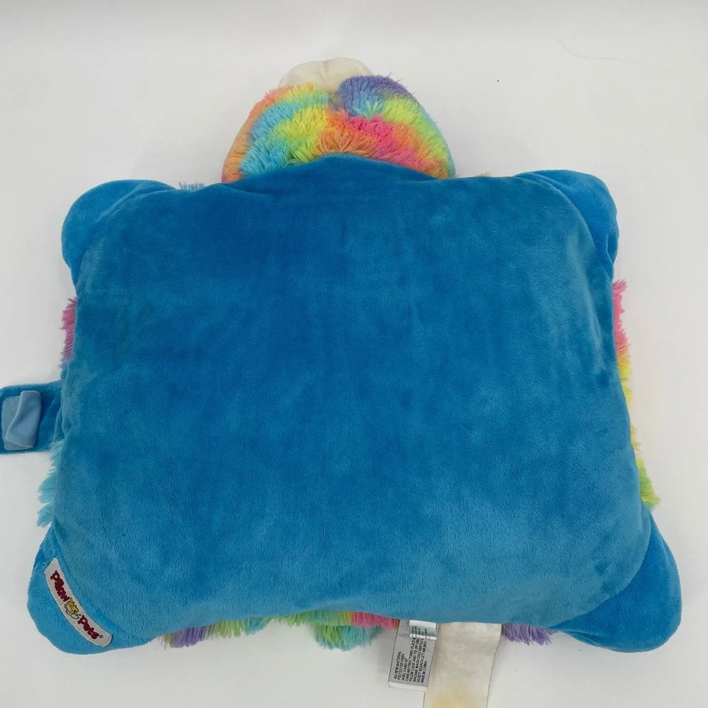 Pillow Pets Rainbow Tie Dye Bear 18